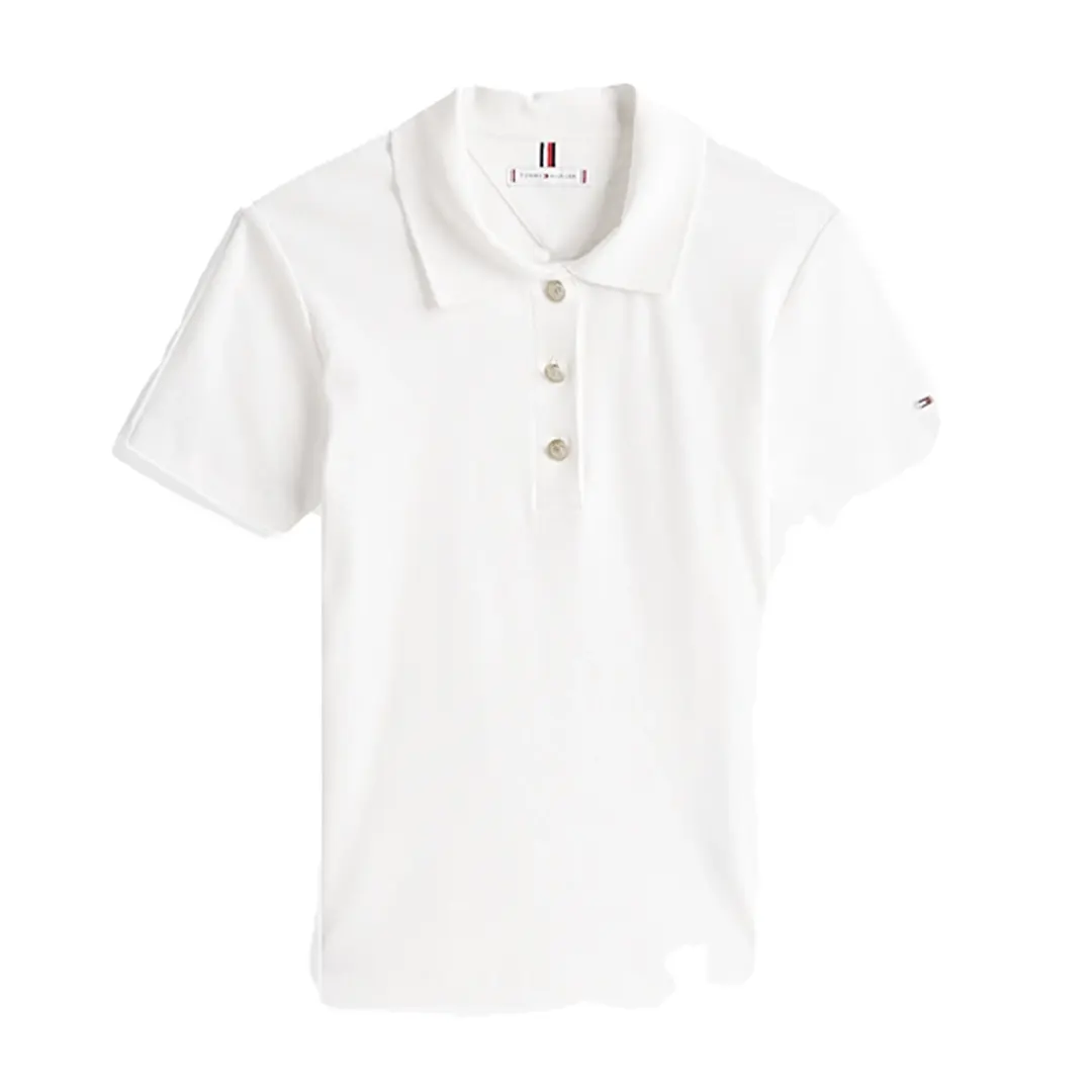 Polo Slim Donna - Ecru - XS