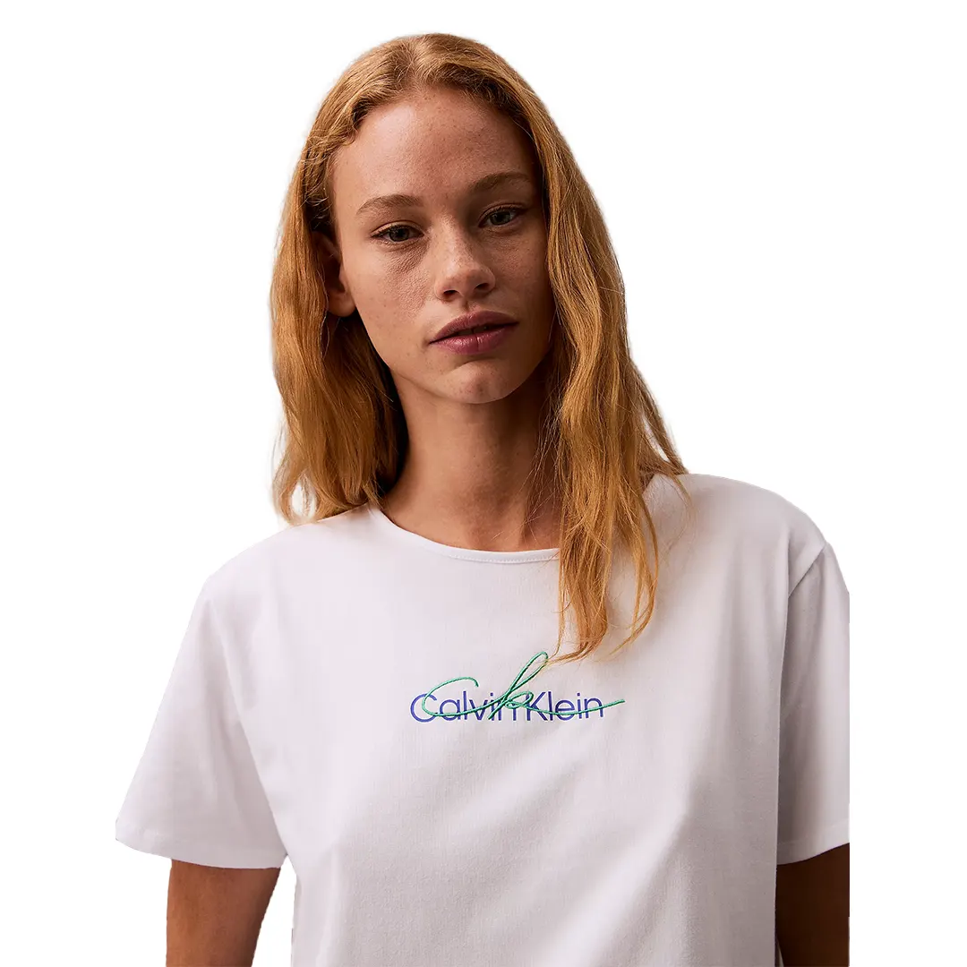 T-Shirt Slim Donna - Bianco - XS