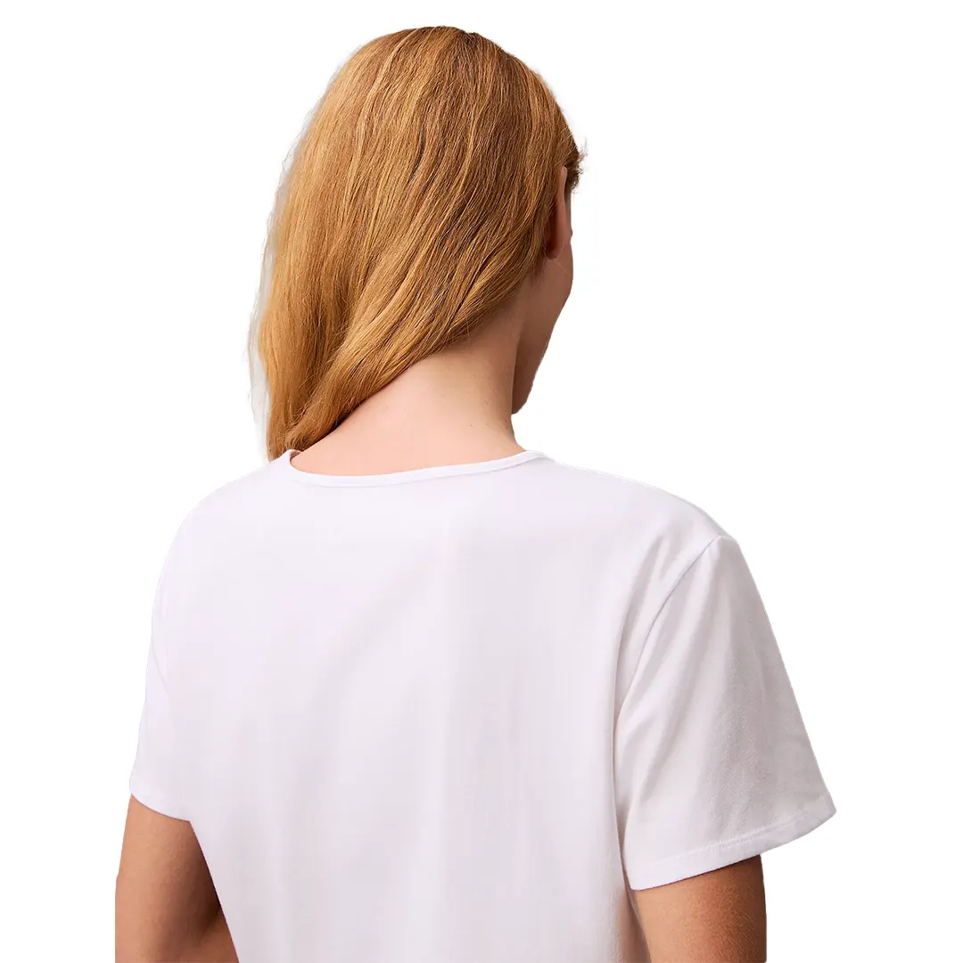T-Shirt Slim Donna - Bianco - XS