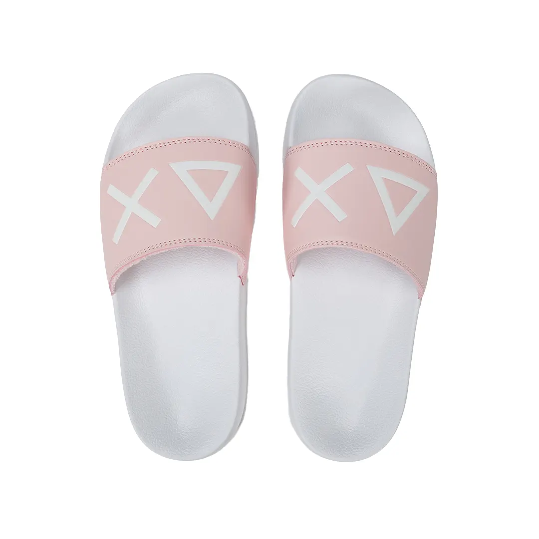 Ciabatte Donna - Bianco Rosa - 36