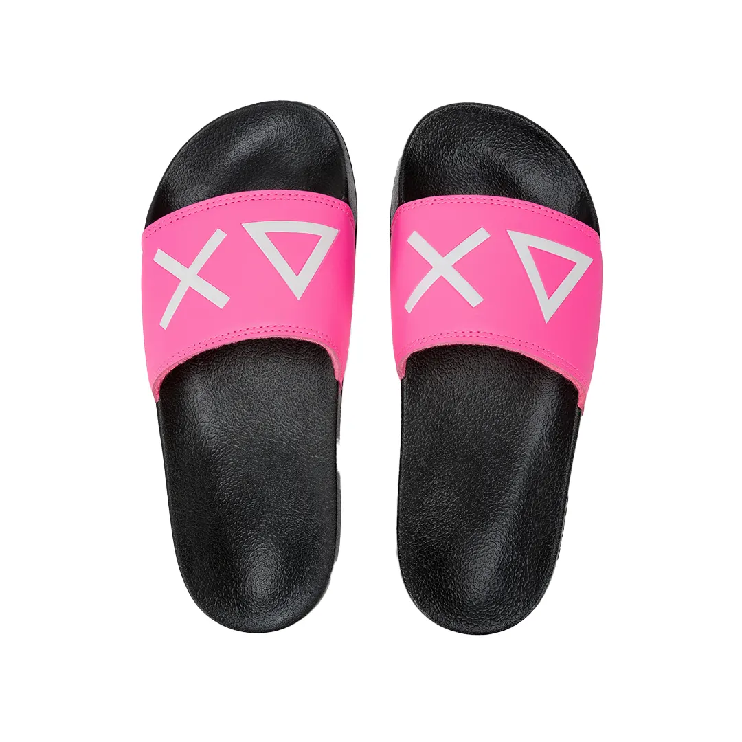 Ciabatte Donna - Nero Fucsia - 36