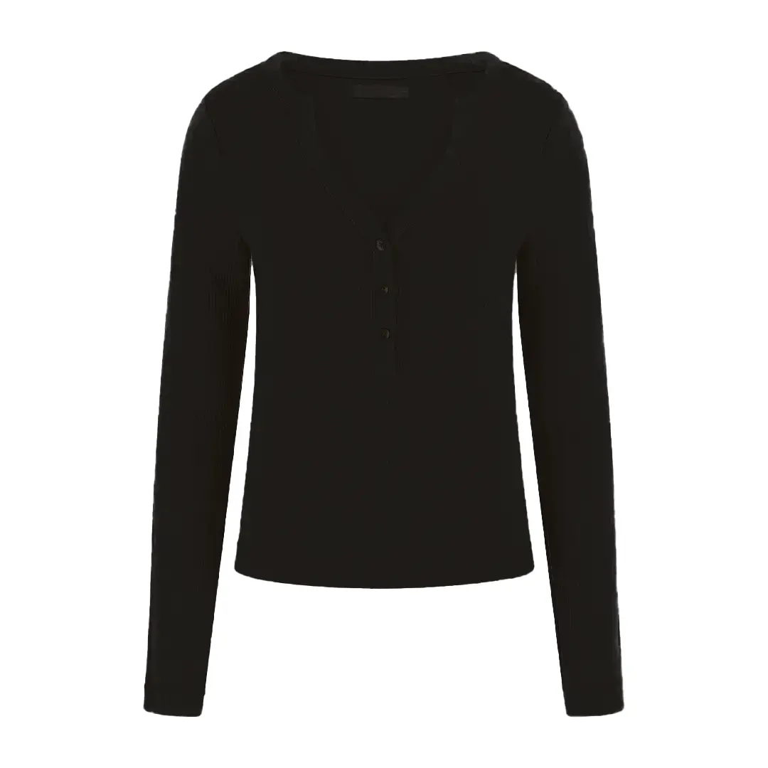 Maglia Con Bottoni Donna