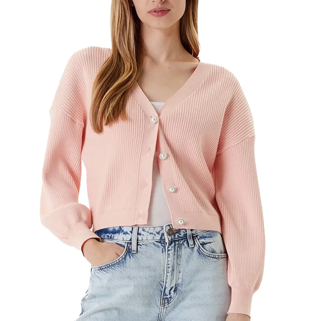 Cardigan Donna - Rosa - S