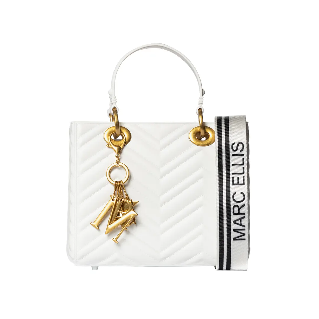 Borsa - Bianco Oro Scuro