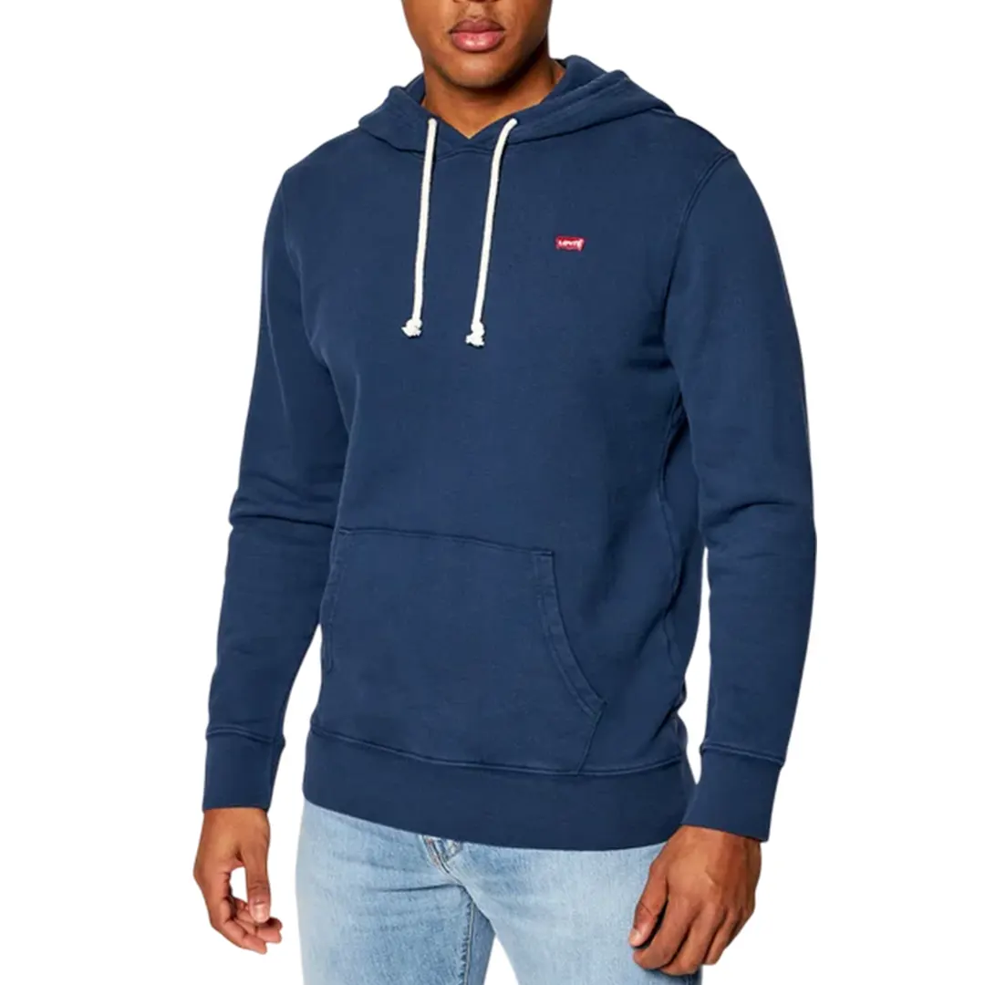 Felpa con cappuccio - Navy - M