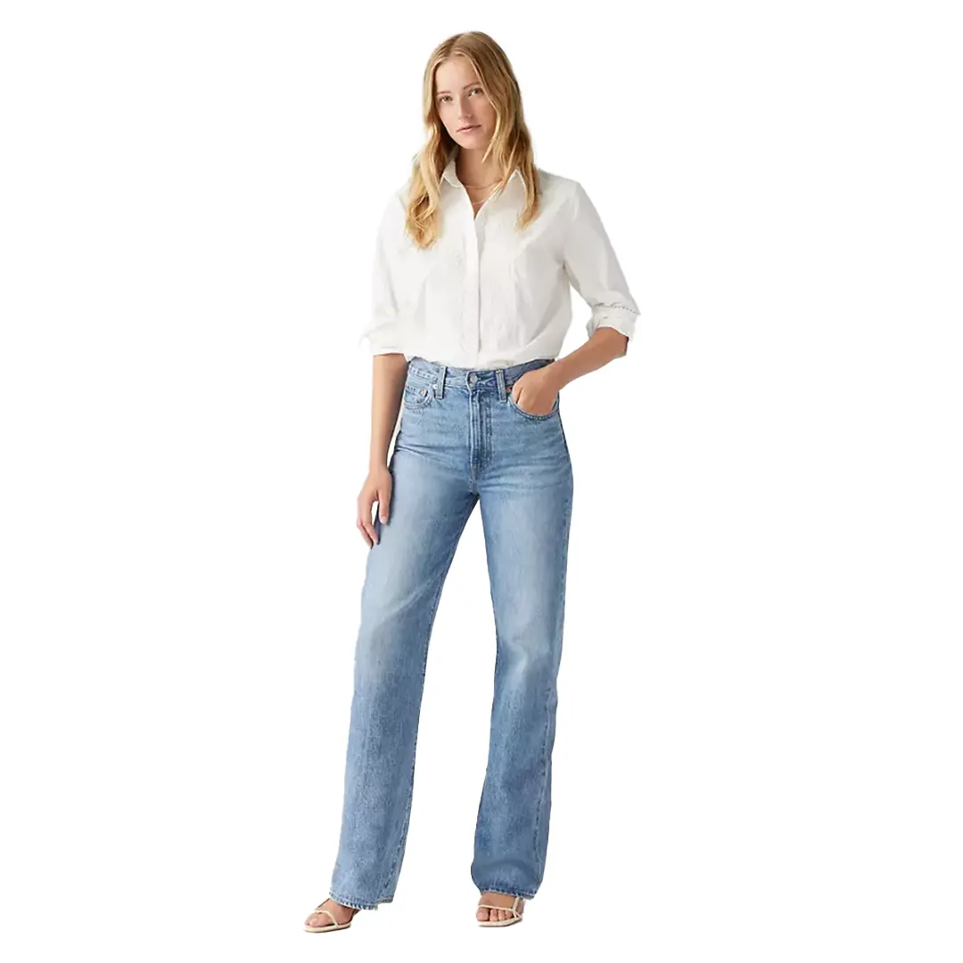 Jeans Donna Ribcage Wide Leg