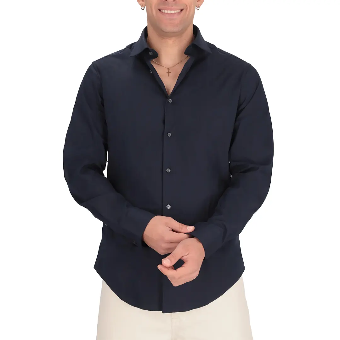 Camicia - Navy - 37 S 14½