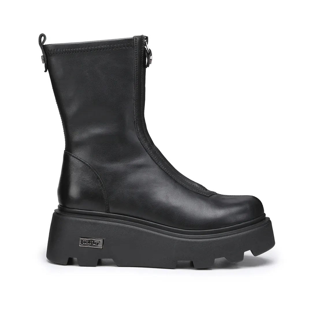 Stivaletti Con Zip Donna - Nero - 36