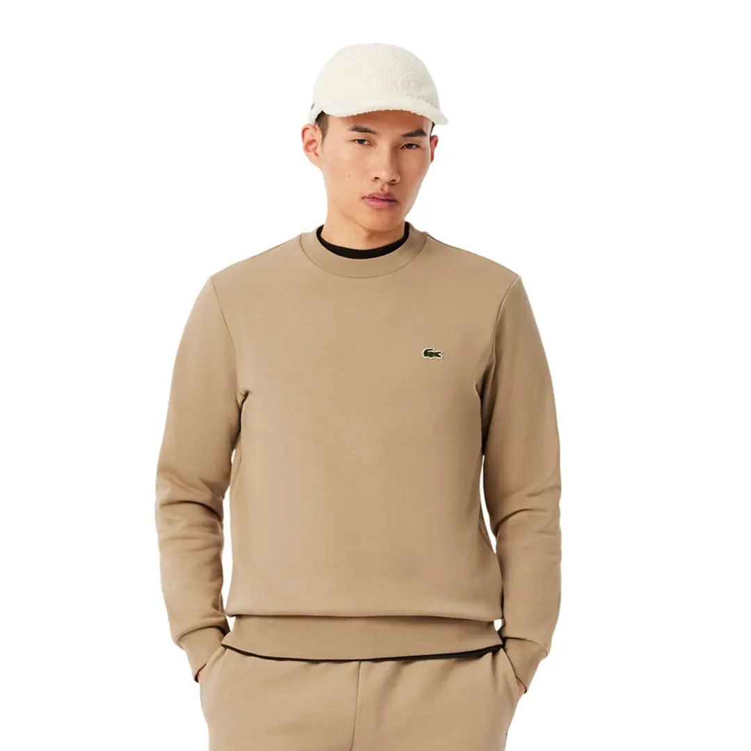 Felpa In Pile Spazzolato - Beige - 3/S