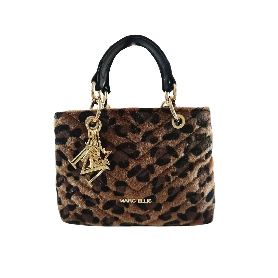Borsa A Mano - Leopardato Oro