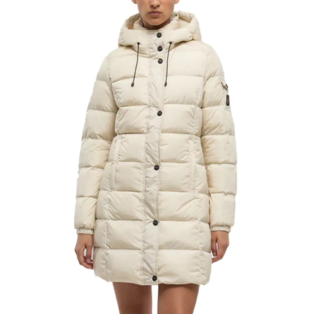 Piumino Cappuccio Lungo Donna - Tofu - S