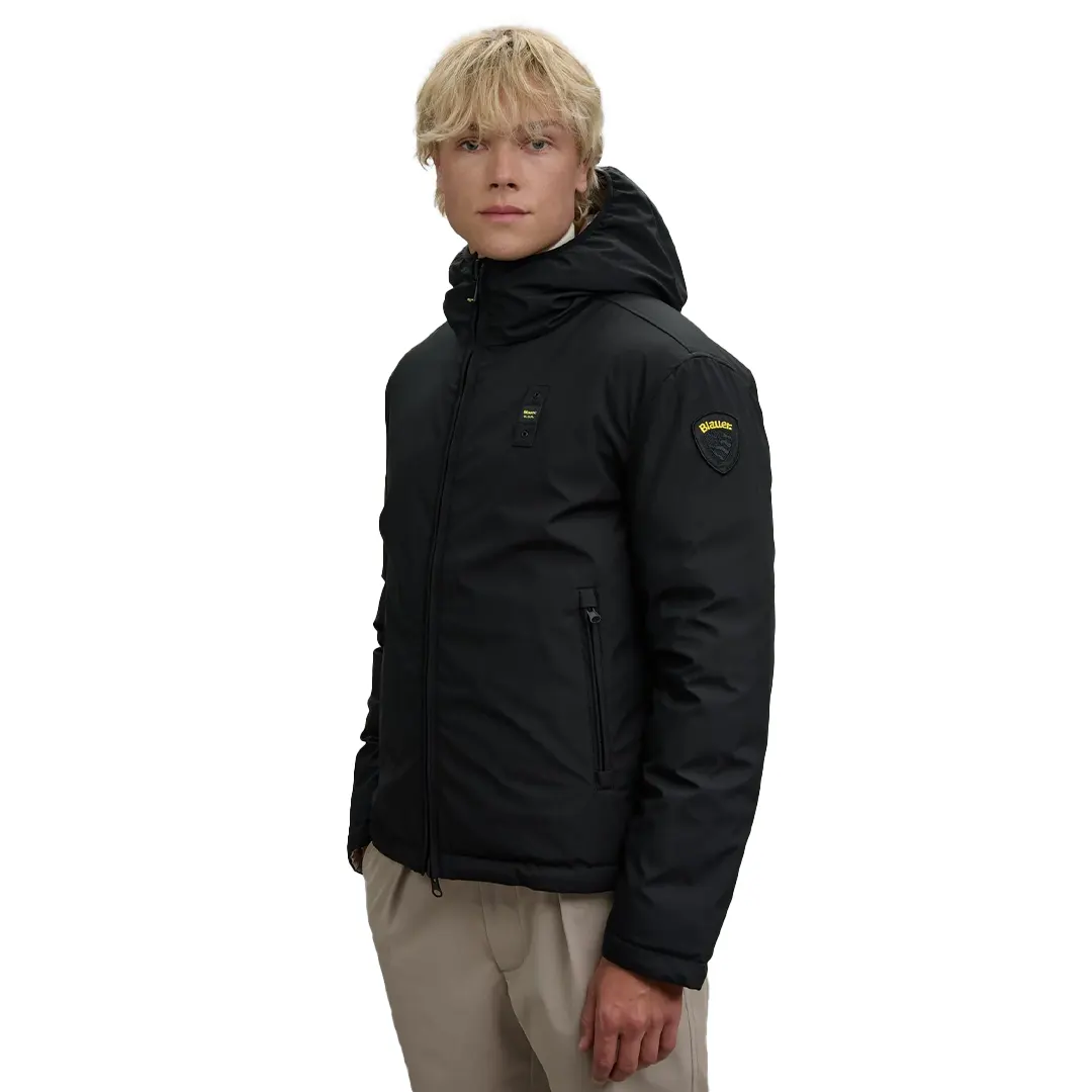 Piumino Neoprene Ballard - Nero - S