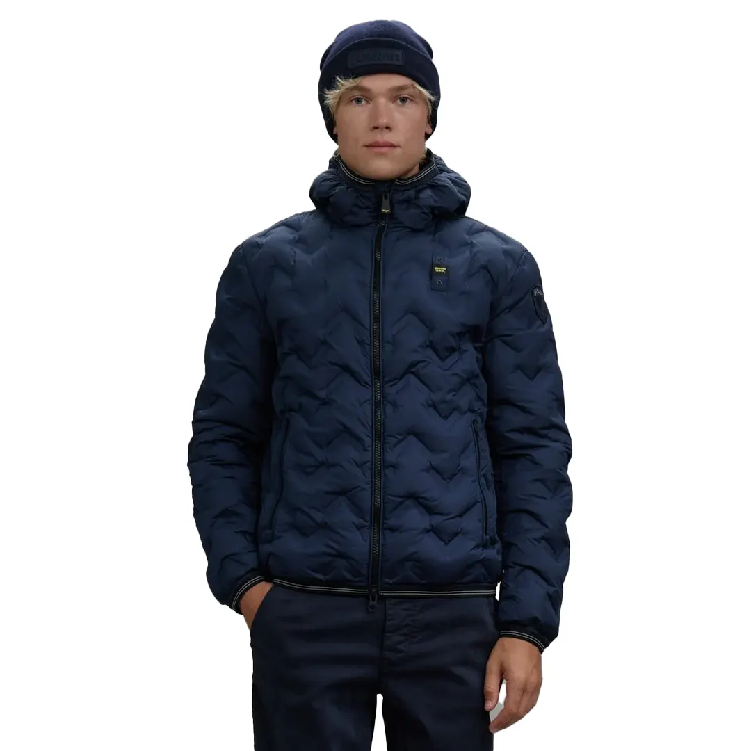 Piumino Termosaldato - Blu - S