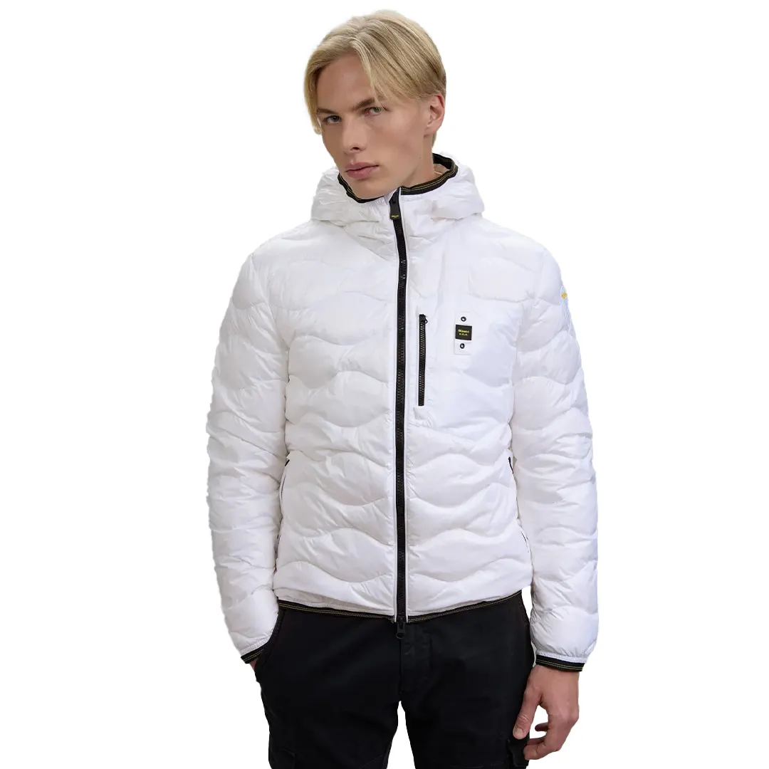 Piumino Onde Wave - Bianco - S