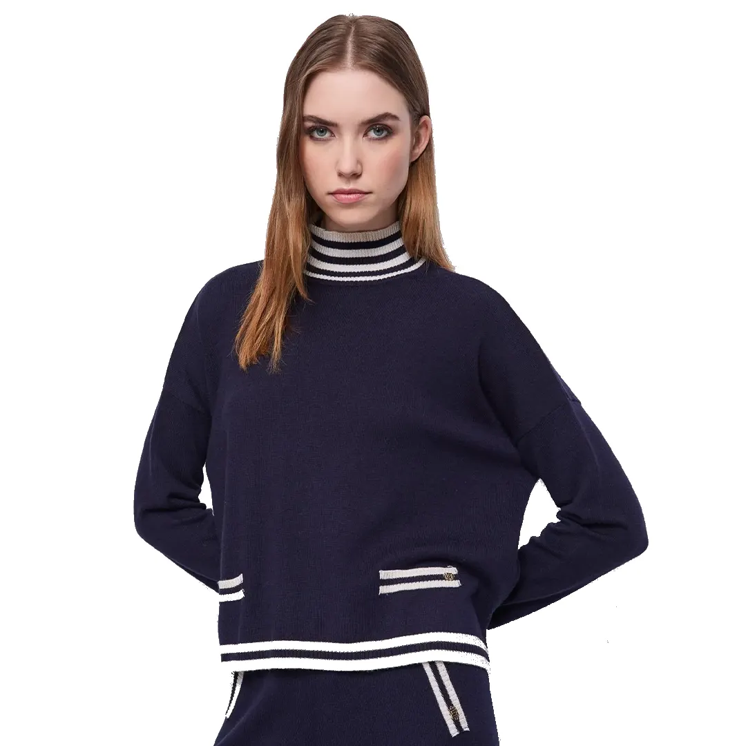 Maglia Filo Donna - Navy - XS