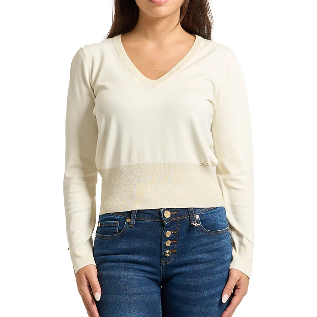 Maglia Scollo V Donna