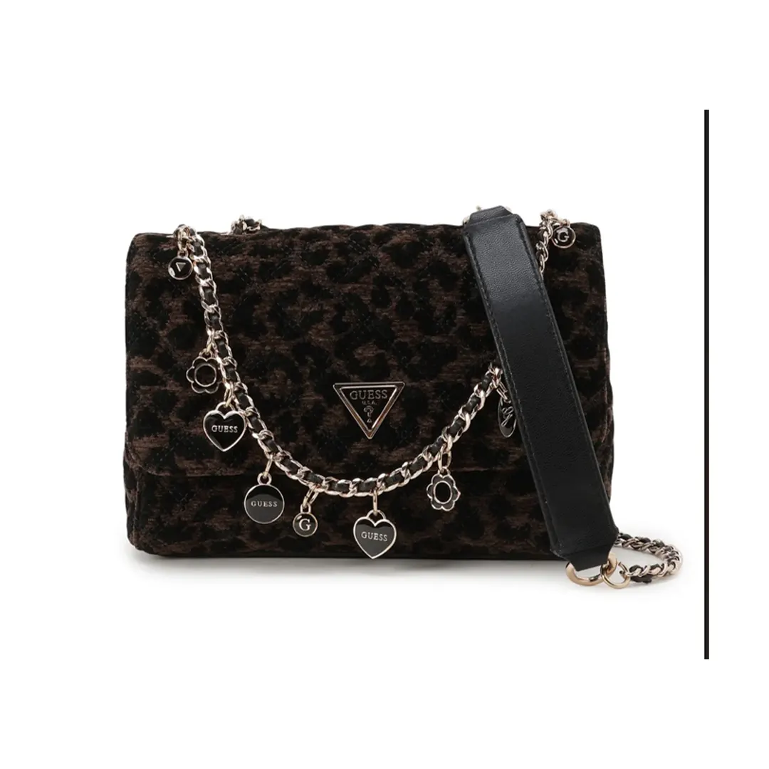 Borsa Tracolla - Leopardato Scuro