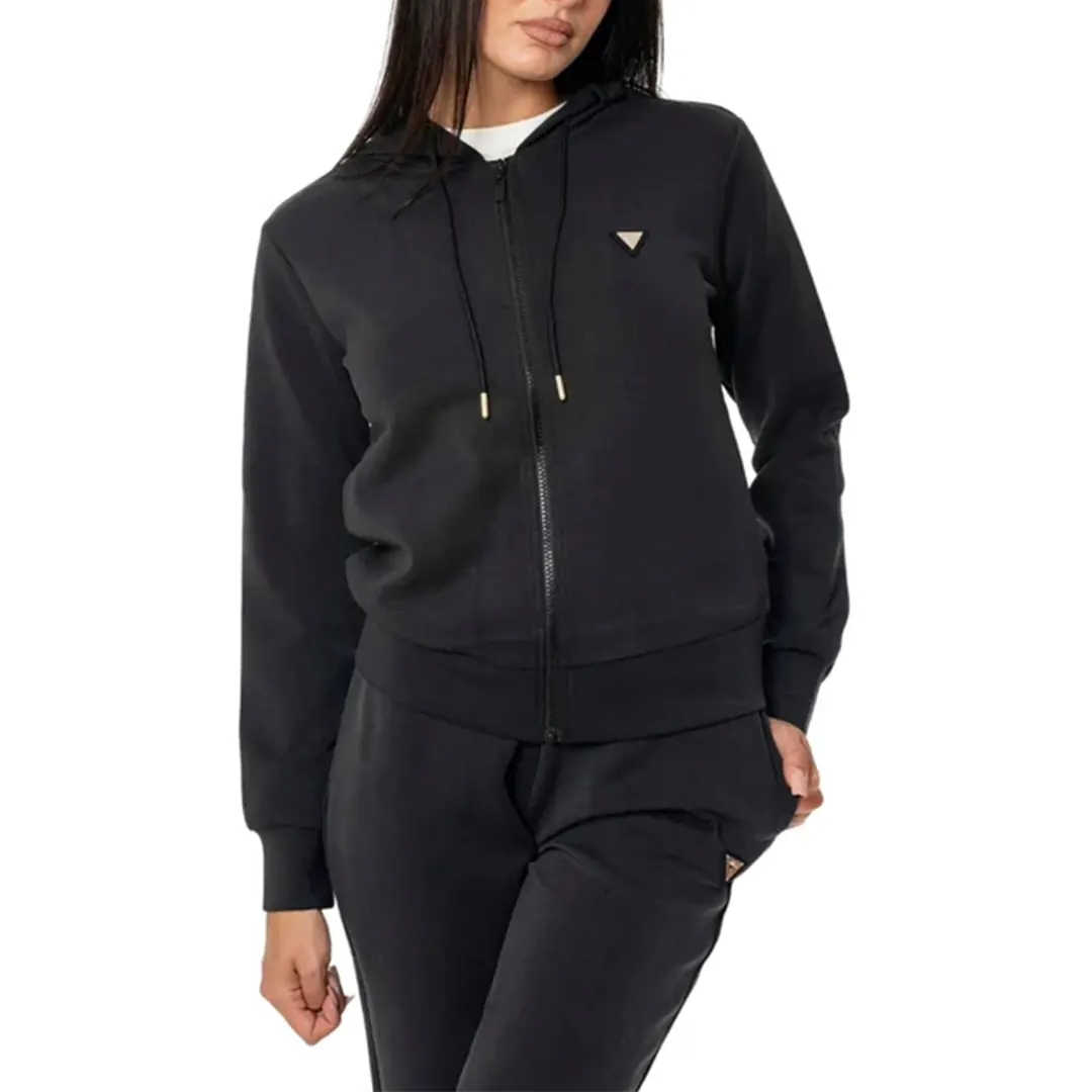 Felpa Cappuccio Zip Donna