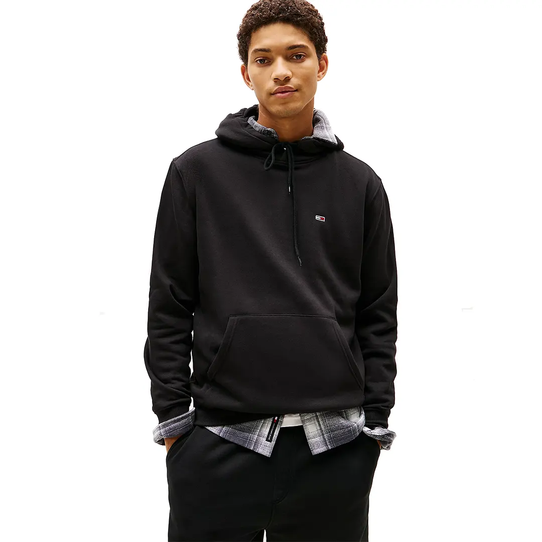 Felpa Cappuccio Scuba - Nero - S