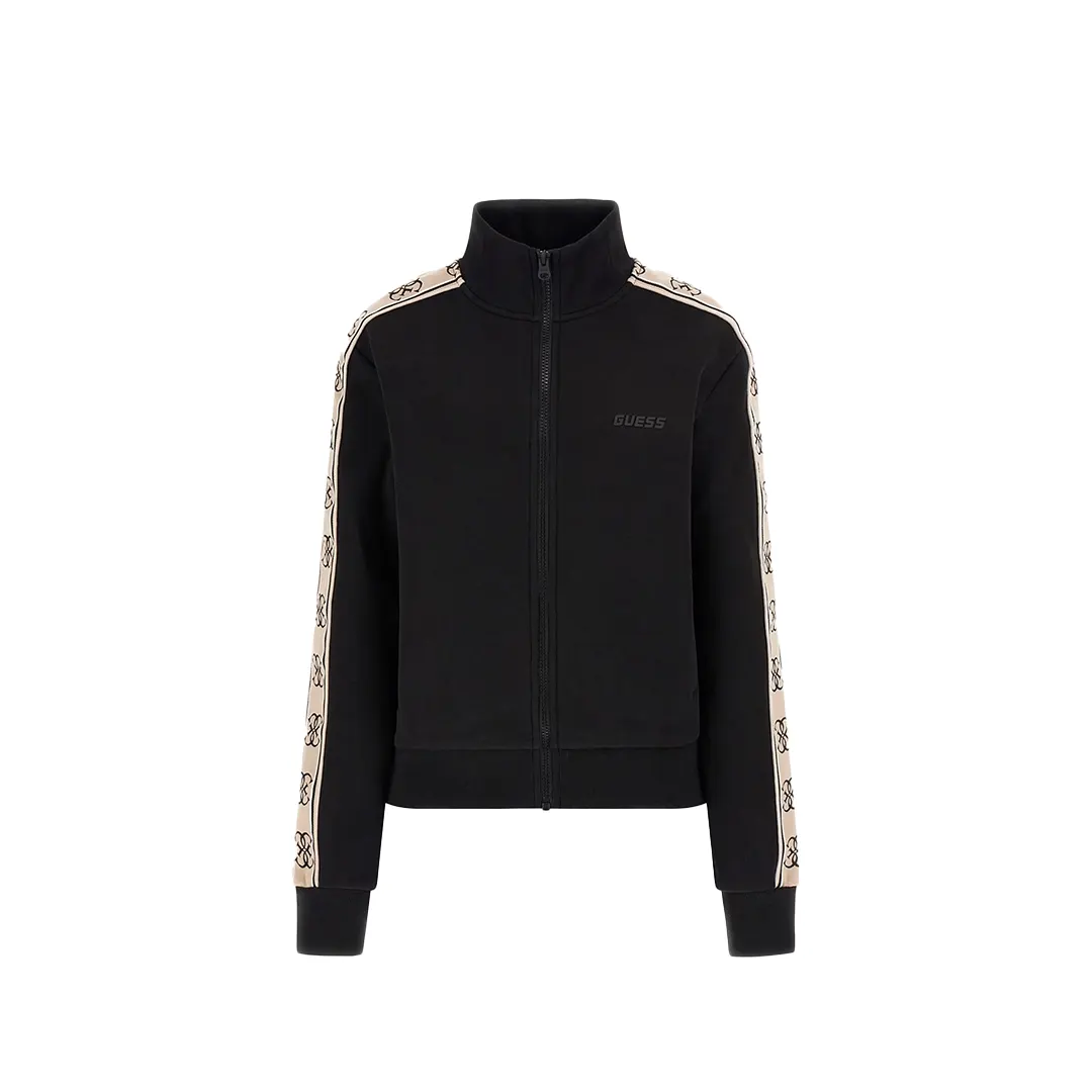 Felpa Zip Donna - Nero - XS