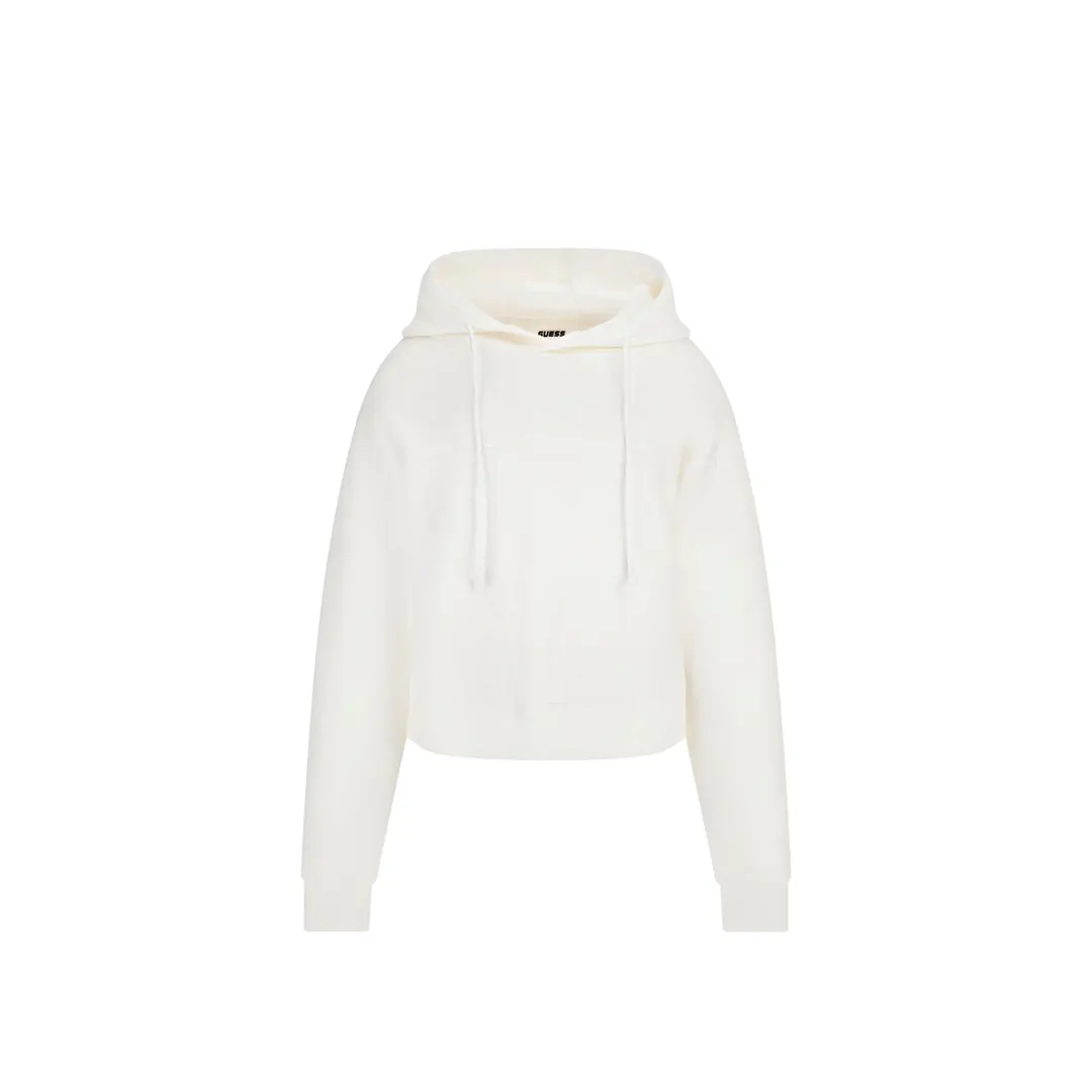 Felpa Cappuccio Donna - Bianco - S