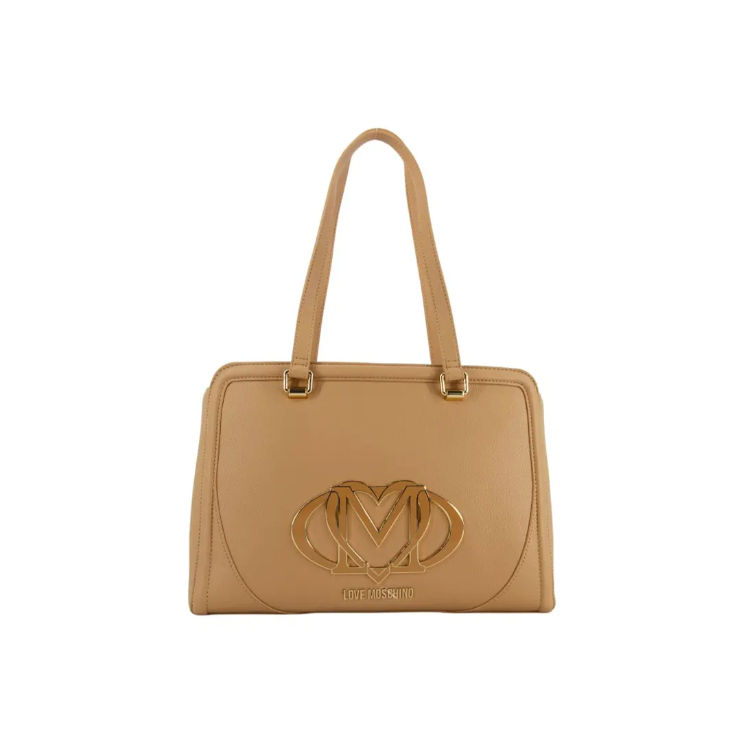 Borsa Shopper A Spalla - Beige