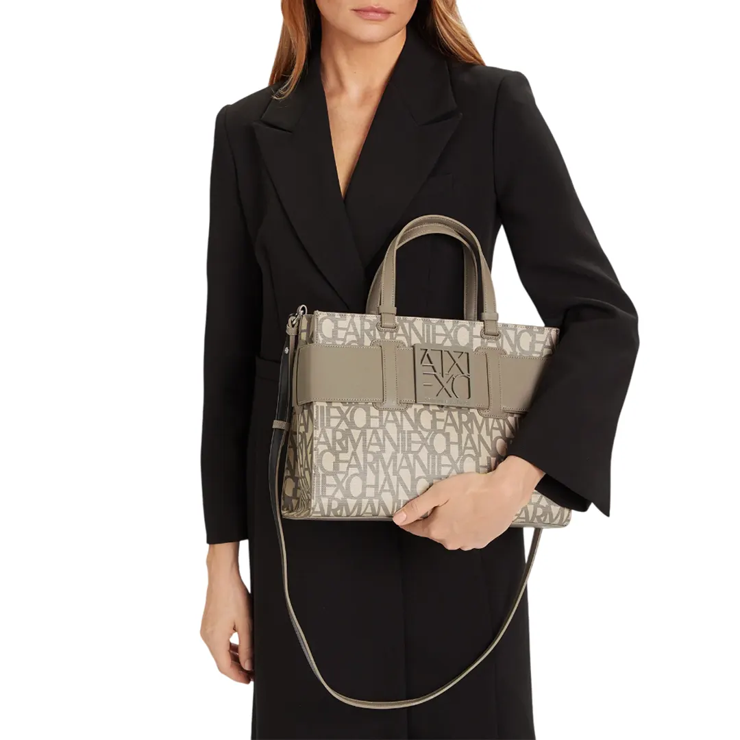 Borsa A Mano - Beige Tortora