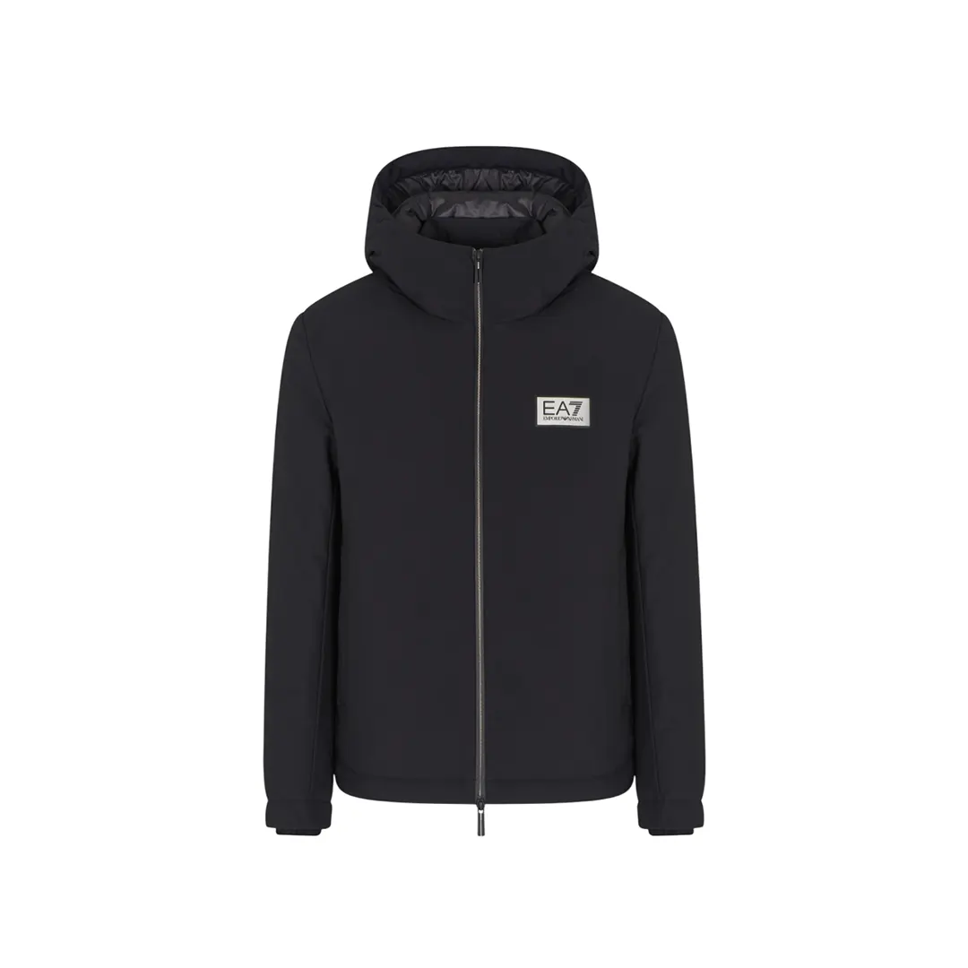 Giubbino Cappuccio - Nero Oro - S