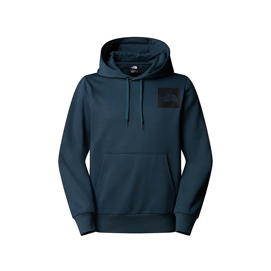 Felpa Cappuccio Felpata Scuba - Verde Scuro Nero - XS