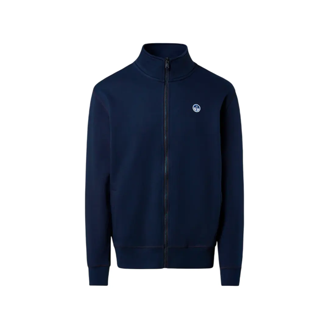 Felpa Zip - Navy - M