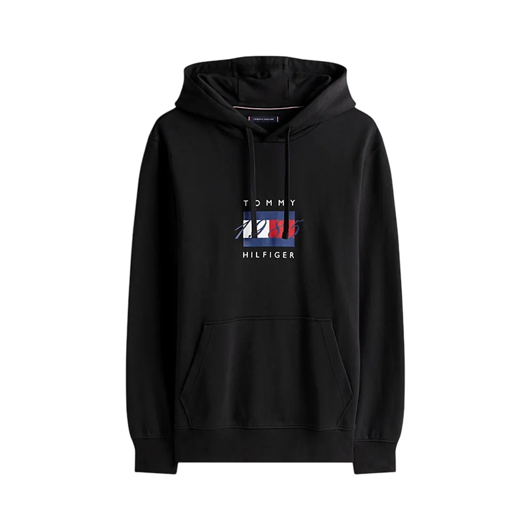 Felpa Cappuccio Scuba - Nero - S