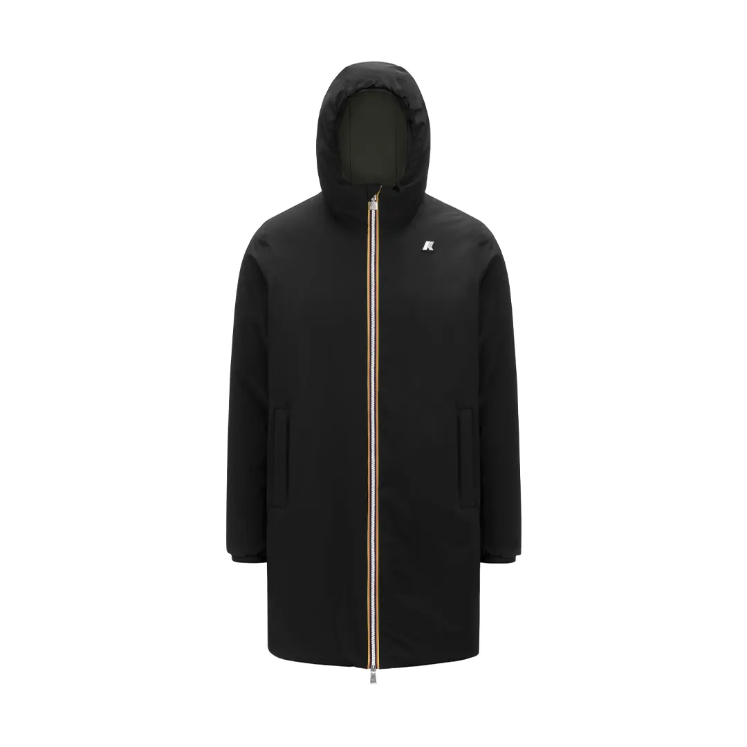 Jacob St Warm Reversible - Nero Verde - M