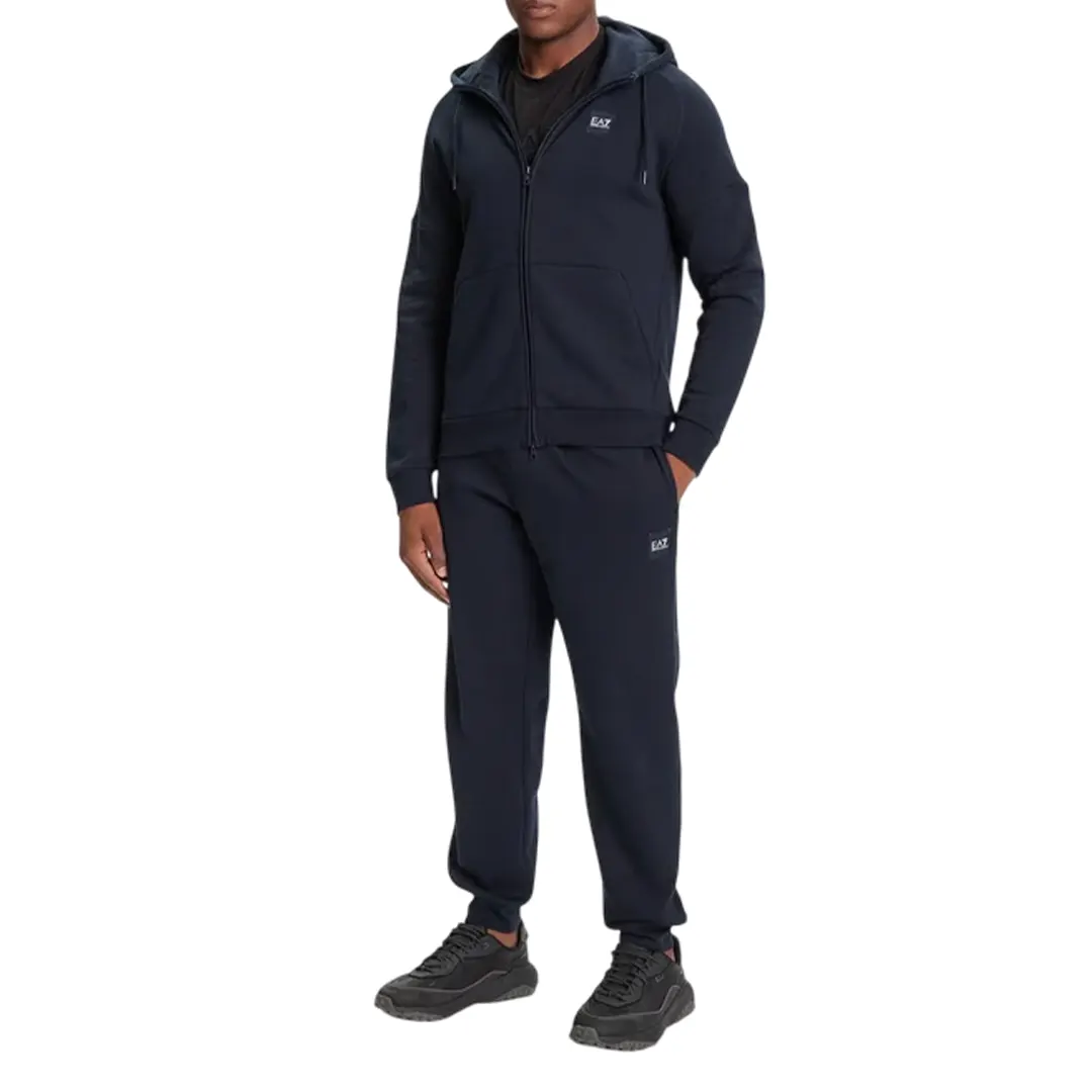 Tuta Cappuccio Zip - Navy - S