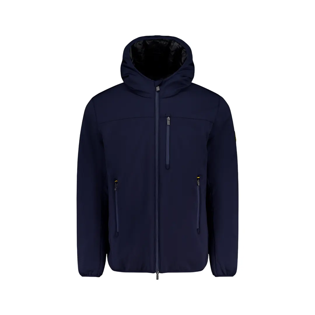 Giacca Corta Cappuccio - Navy - 46
