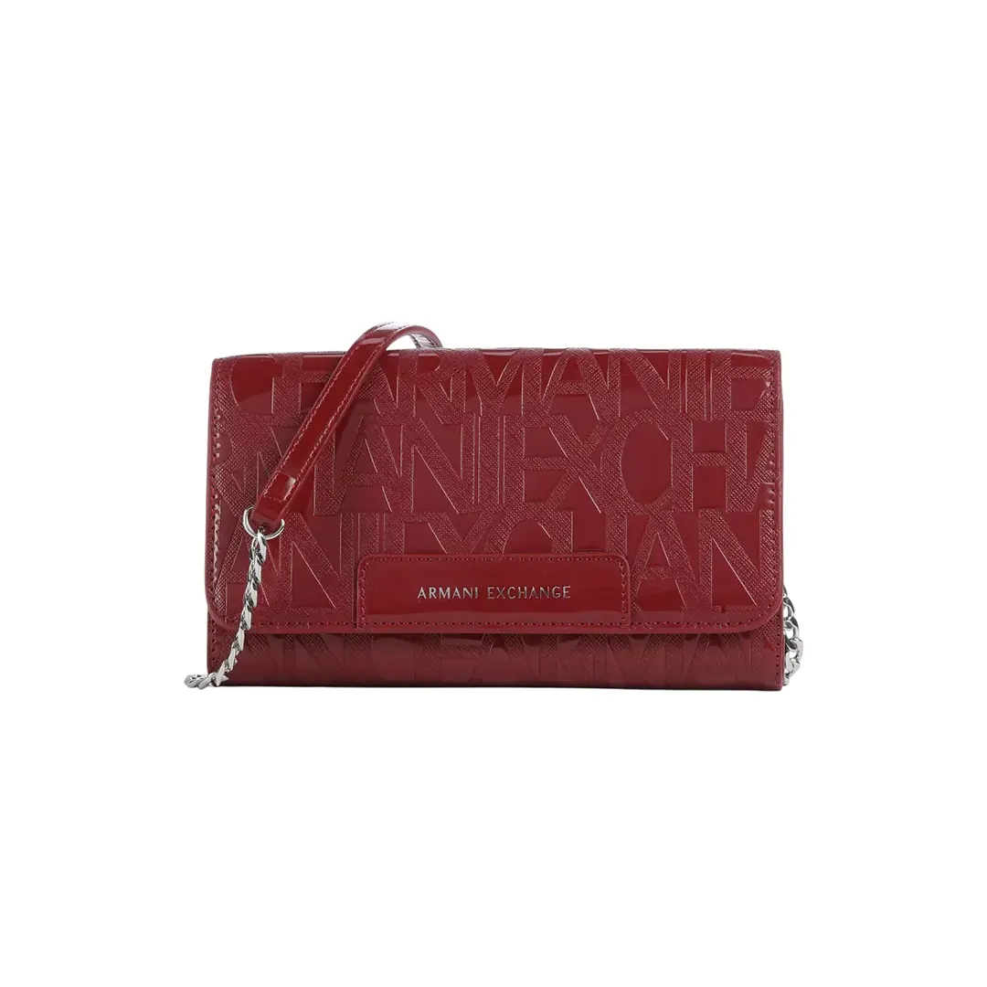 Mini Pochette Portafoglio Donna - Rosso Dalia
