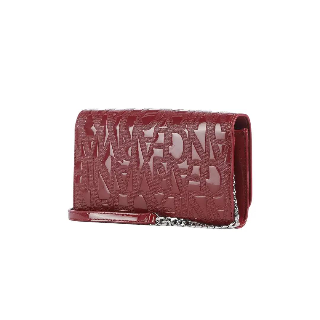 Mini Pochette Portafoglio Donna - Rosso Dalia