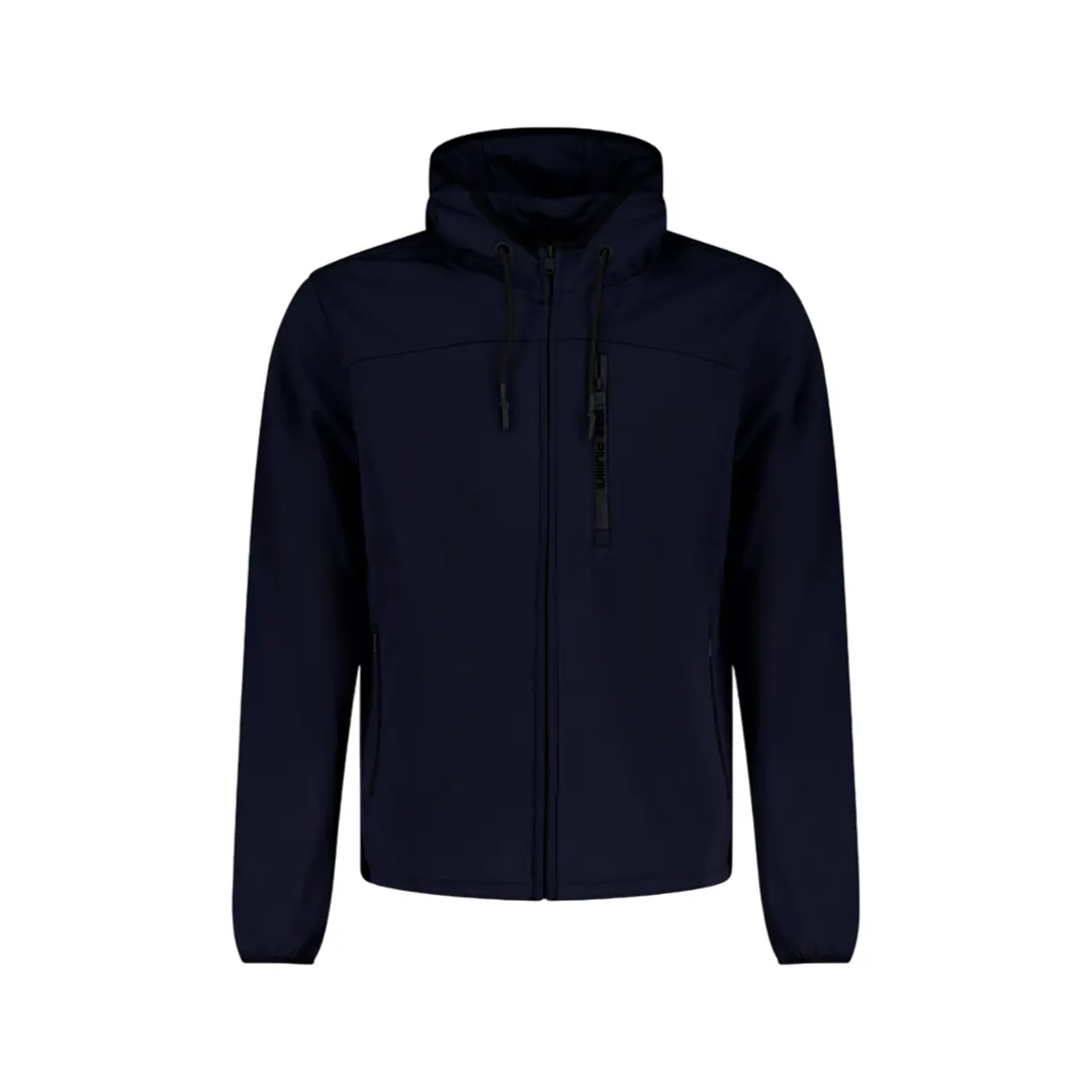 Giubbino Felpa Cappuccio - Navy - S