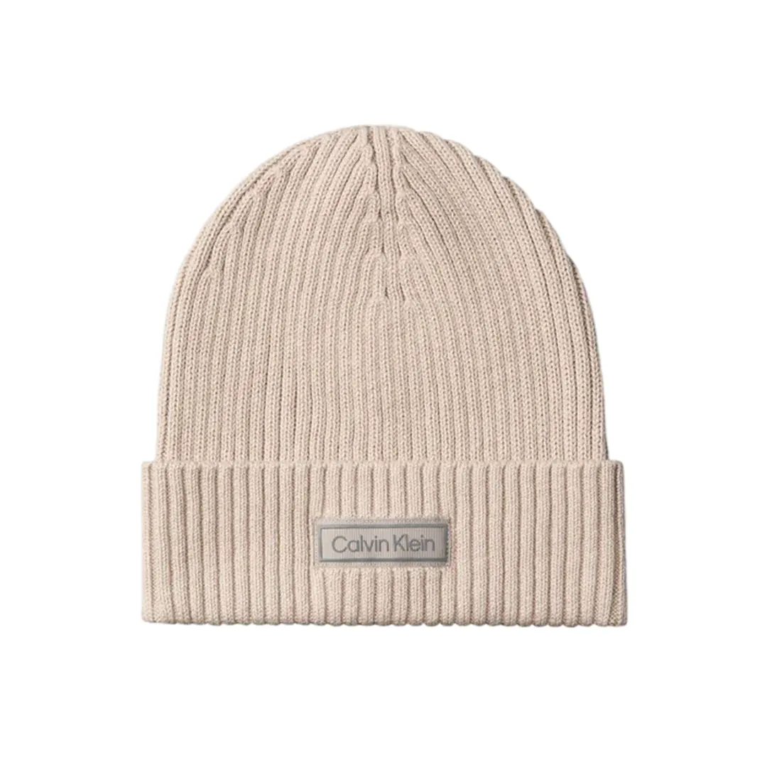 Cappello Misto Lana Cashmere - Beige Chiaro