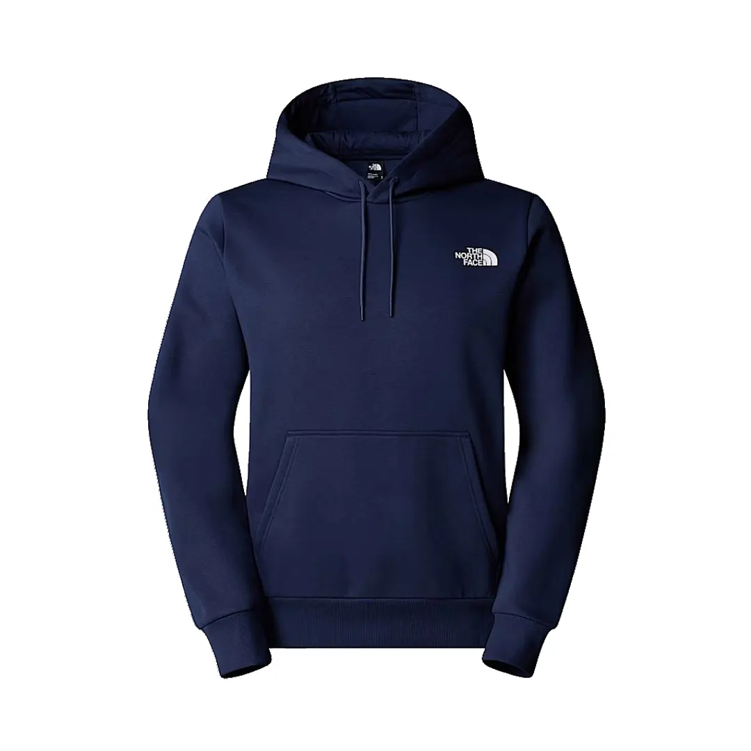 Felpa Cappuccio Scuba - Navy Bianco - S