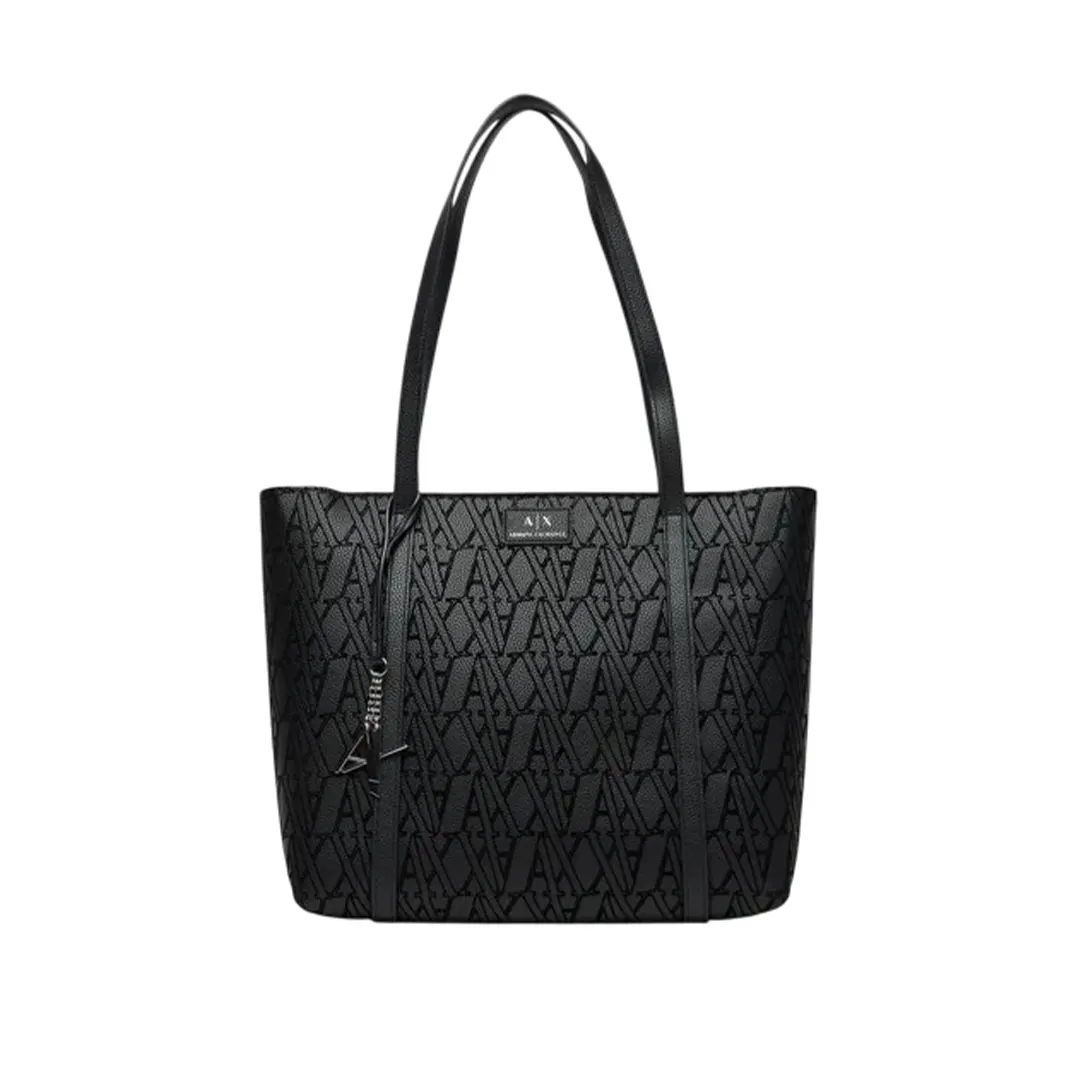 Borsa Shopper A Spalla - Nero