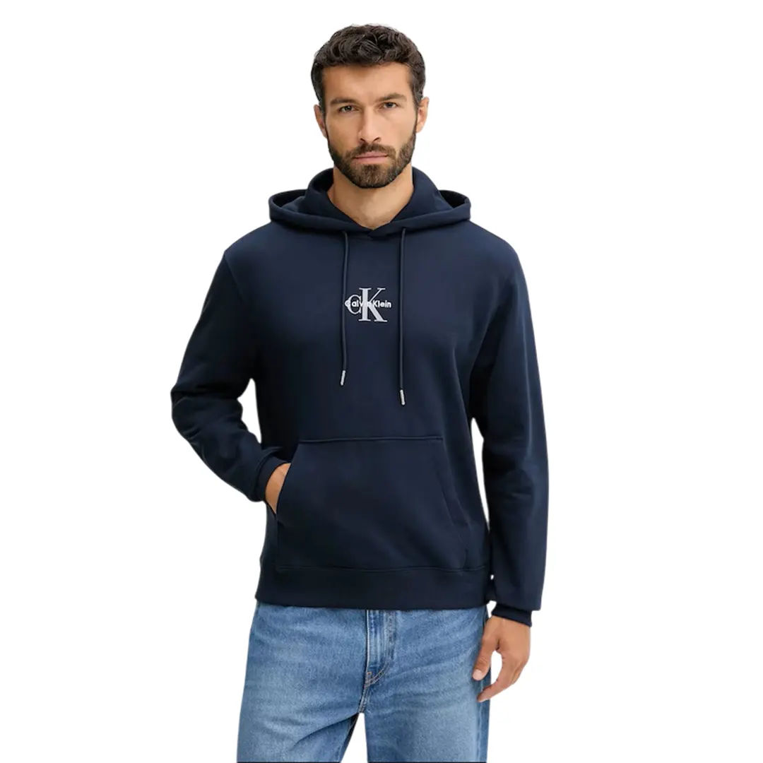 Felpa Cappuccio - Zaffiro Scuro - S