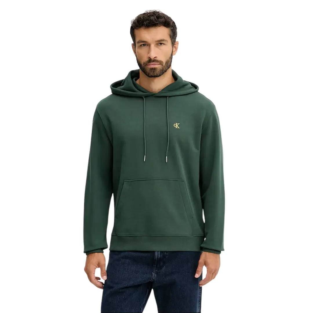 Felpa Cappuccio - Verde Bottiglia - S