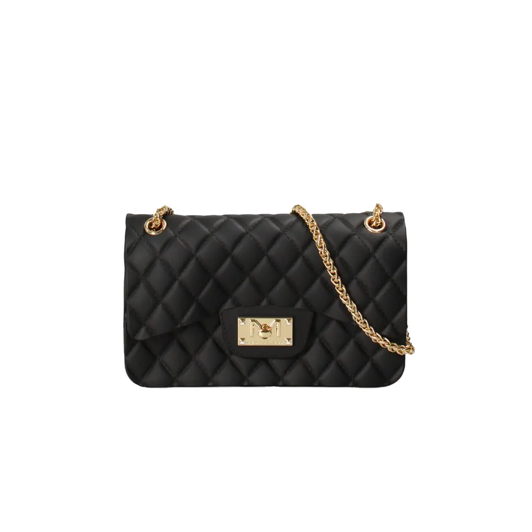 Borsa Tracolla - Nero Oro