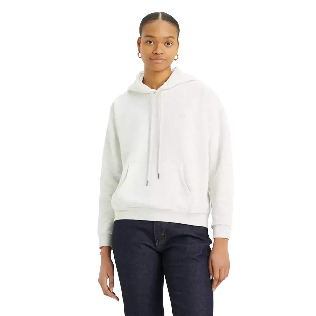 Felpa Cappuccio Donna - Ghiaccio - XS