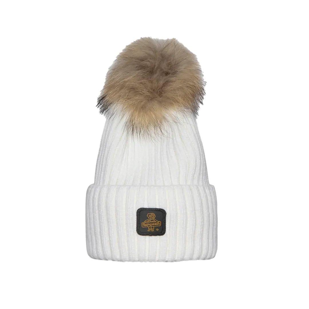 Cappello Pon Pon - Bianco
