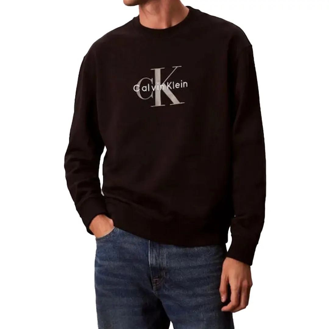 Felpa Girocollo - Nero - S