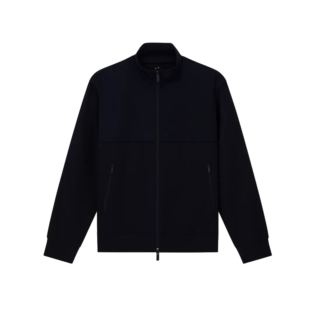 Felpa Zip - Nero - XS