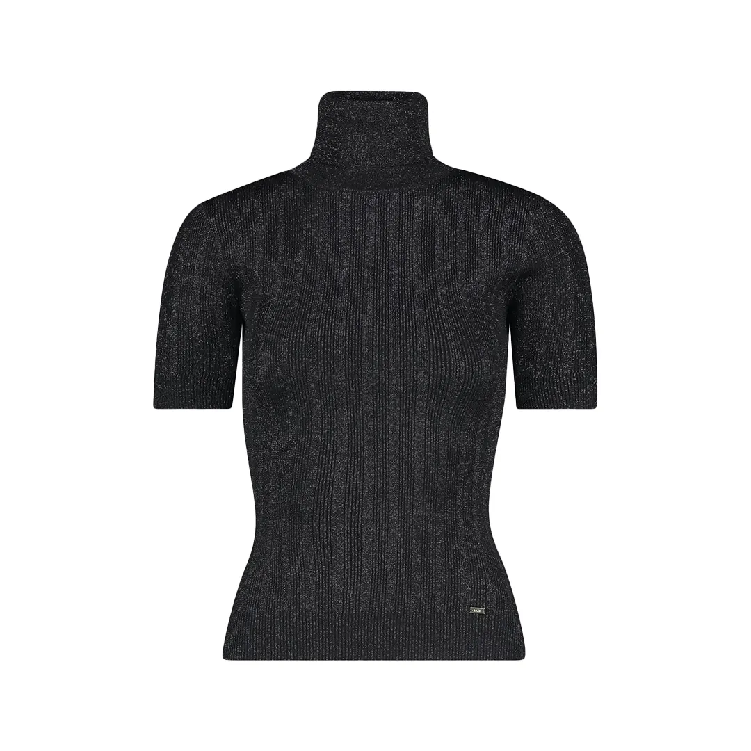 Dolcevita Manica Corta Donna - Nero - XS