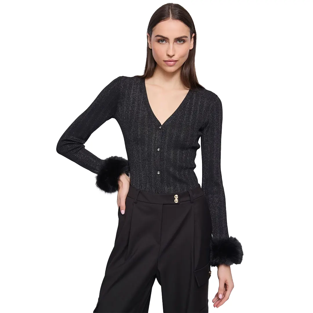 Cardigan Donna - Nero - XS