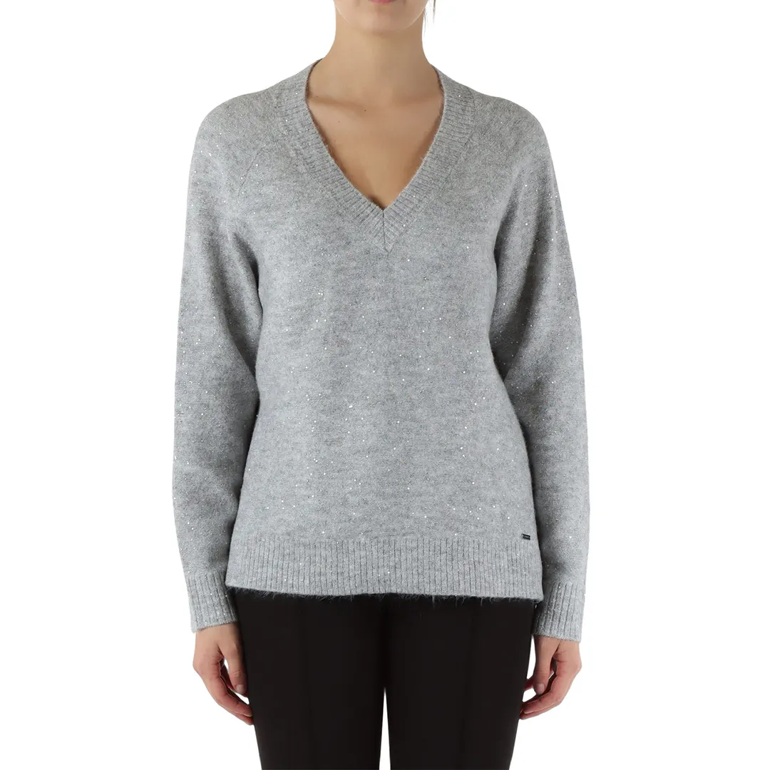 Maglia Scollo V Donna